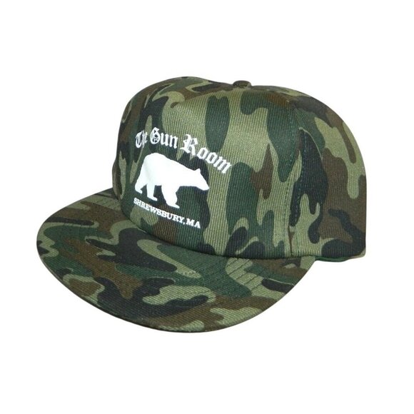 Brand New The Gun Room Shrewsbury MA Men Camouflage Camo Color Snap Hunting Hat - Picture 1 of 3
